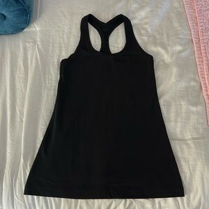 Black Lululemon Tank size 4